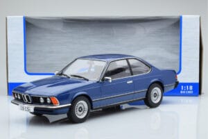 BMW 628 CSi E24 Modrý MCG 1:18 MCG18164 Kov – obrázok 5 z 5