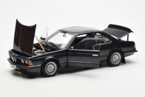 BMW 635 CSi E24 Diamant Čierny Metalíza AUTOart 1:18 70521 Kov – obrázok 2 z 8