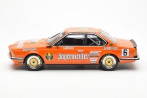 BMW 635 CSi E24 #6 Jagermeister H-J. Stuck ETCC 1984 CMR 1:18 CMR009 Kov – obrázok 3 z 6