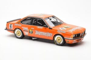 BMW 635 CSi E24 #6 Jagermeister H-J. Stuck ETCC 1984 CMR 1:18 CMR009 Kov – obrázok 4 z 6
