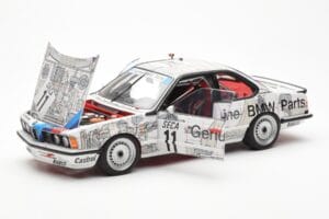 BMW 635 CSi E24 #11 D. Quester / M. Tassin / M. Heger 24 Hours of Spa 1986 AUTOart 1:18 80430145826 Kov – obrázok 2 z 8