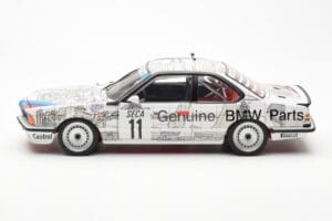 BMW 635 CSi E24 #11 D. Quester / M. Tassin / M. Heger 24 Hours of Spa 1986 AUTOart 1:18 80430145826 Kov – obrázok 4 z 8