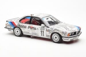 BMW 635 CSi E24 #11 D. Quester / M. Tassin / M. Heger 24 Hours of Spa 1986 AUTOart 1:18 80430145826 Kov – obrázok 6 z 8