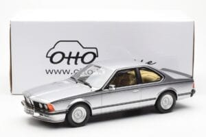 BMW 635 CSi E24 Strieborný Otto 1:18 OT313 Živica – obrázok 6 z 6