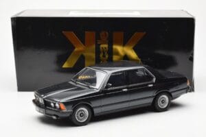 BMW 733i E23 Čierny Metallic KK-Scale 1:18 KKDC180101 Kov – obrázok 6 z 6