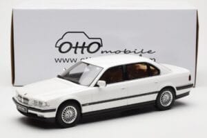 BMW 750iL E38 Asia Exclusive Biely Otto 1:18 OT836 Živica – obrázok 6 z 6