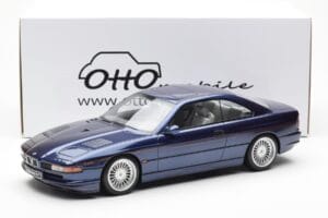 BMW Alpina B12 E38 5.7 Modrý Otto 1:18 OT636 Živica – obrázok 6 z 6