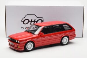 BMW Alpina B3 2.7 E30 Touring Červený Otto 1:18 OT366 Živica – obrázok 6 z 6