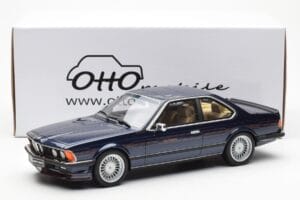 BMW Alpina B7 E24 Turbo Coupe Modrý Metallic Otto 1:18 OT163 Živica – obrázok 6 z 6