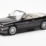 BMW Alpina C2 E30 2.7 Kabriolet Čierny MCG 1:18