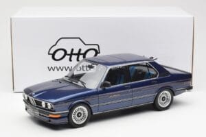 BMW Alpina B7S E12 Turbo Dark Sapphire Modrá Metalická Otto 1:18 OT640 Živica – obrázok 6 z 6