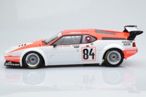 BMW M1 Equipe Dominique Lacaud #84 H. Stuck / Burger / D. Lacaud 24 Hours of Le Mans 1980 Minichamps 1:18 155802984 Kov – obrázok 3 z 6