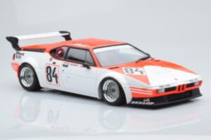 BMW M1 Equipe Dominique Lacaud #84 H. Stuck / Burger / D. Lacaud 24 Hours of Le Mans 1980 Minichamps 1:18 155802984 Kov – obrázok 4 z 6