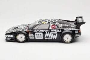BMW M1 #111 Team MK Motorsport J-L. Witmeur / Krankenberg / Libert 24 Hours of Le Mans 1986 Minichamps 1:18 180862911 Kov – obrázok 4 z 8