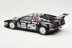 BMW M1 #111 Team MK Motorsport J-L. Witmeur / Krankenberg / Libert 24 Hours of Le Mans 1986 Minichamps 1:18 180862911 Kov – obrázok 7 z 8