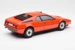 BMW M1 Oranžový Metalíza Norev 1:18 183222 Kov – obrázok 3 z 8