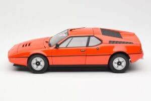 BMW M1 Oranžový Metalíza Norev 1:18 183222 Kov – obrázok 4 z 8