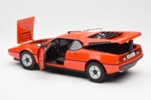 BMW M1 Oranžový Metalíza Norev 1:18 183222 Kov – obrázok 5 z 8