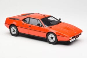 BMW M1 Oranžový Metalíza Norev 1:18 183222 Kov – obrázok 6 z 8