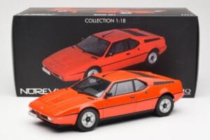 BMW M1 Oranžový Metalíza Norev 1:18 183222 Kov – obrázok 8 z 8