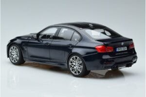 BMW M3 F80 Competition Modrý Norev 1:18 183236 Kov – obrázok 6 z 7