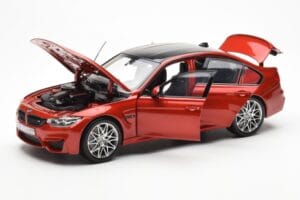 BMW M3 Competition F80 Sakhir Oranžový Norev 1:18 80432411553 Kov – obrázok 2 z 8
