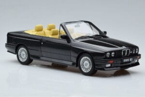 BMW M3 E30 Kabriolet Čierny Otto 1:18 OT1012 Živica – obrázok 4 z 6