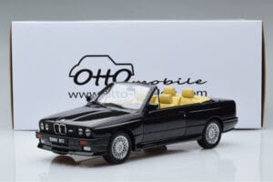 BMW M3 E30 Kabriolet Čierny Otto 1:18 OT1012 Živica – obrázok 6 z 6