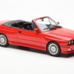 BMW M3 E30 Kabriolet Červený Otto 1:18 - image 4 of 6