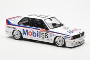 BMW M3 E30 #56 P. Brock / J. Richards Mobil Bathurst 1000 1988 AUTOart 1:18 88847 Kov – obrázok 6 z 9