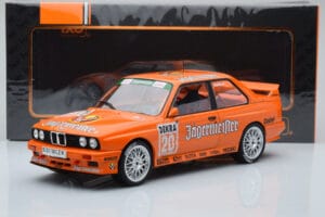 BMW M3 E30 Jagermeister #20 W. Gardner DTM Nurburgring 1992 IXO 1:18 18RMC082B Kov – obrázok 6 z 6