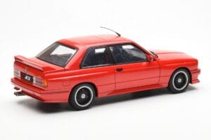 BMW M3 E30 Sport Evolution Cecotto Edition Červený AUTOart 1:18 70566 Kov – obrázok 3 z 8