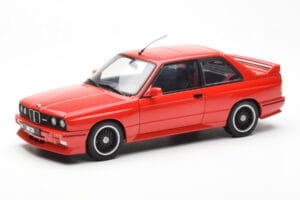 BMW M3 E30 Sport Evolution Cecotto Edition Červený AUTOart 1:18 70566