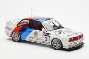BMW M3 E30 #3 J. Cecotto Warsteiner DTM 1991 AUTOart 1:18 89145 Kov – obrázok 6 z 8