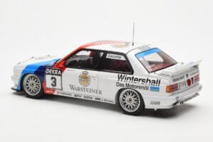 BMW M3 E30 #3 J. Cecotto Warsteiner DTM 1991 AUTOart 1:18 89145 Kov – obrázok 7 z 8