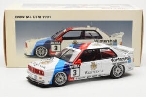 BMW M3 E30 #3 J. Cecotto Warsteiner DTM 1991 AUTOart 1:18 89145 Kov – obrázok 8 z 8