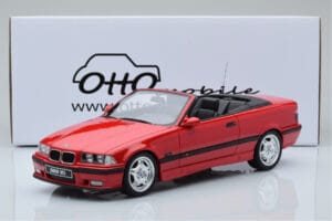 BMW M3 E36 Kabriolet Červený Otto 1:18 OT1048 Živica – obrázok 6 z 6