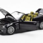 BMW M3 E46 Kabriolet Čierny Kyosho 1:18 - image 2 of 8