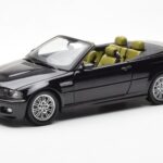 BMW M3 E46 Kabriolet Čierny Kyosho 1:18
