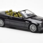 BMW M3 E46 Kabriolet Čierny Kyosho 1:18 - image 6 of 8