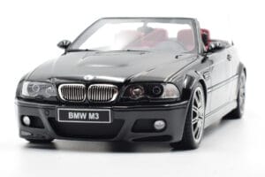 BMW M3 E46 Kabriolet Čierny Otto 1:18 OT380 Živica – obrázok 6 z 9