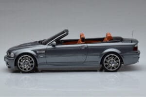 BMW M3 E46 Kabriolet Šedý Otto 1:18 OT1006 Živica – obrázok 3 z 6