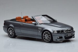 BMW M3 E46 Kabriolet Šedý Otto 1:18 OT1006 Živica – obrázok 4 z 6