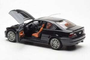 BMW M3 E46 Čierny AUTOart 1:18 70541 Kov – obrázok 5 z 8
