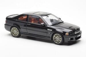 BMW M3 E46 Čierny AUTOart 1:18 70541 Kov – obrázok 6 z 8