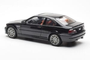 BMW M3 E46 Čierny AUTOart 1:18 70541 Kov – obrázok 7 z 8