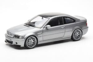 BMW M3 E46 CSL Šedý Kyosho 1:18 80430302734