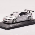BMW M3 E46 GTR Street Strieborný Minichamps 1:43 - image 2 of 4