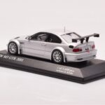 BMW M3 E46 GTR Street Strieborný Minichamps 1:43 - image 3 of 4