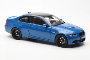BMW M3 E92 Laguna Seca Blue Kyosho 1:18 08734LBL Kov – obrázok 6 z 8